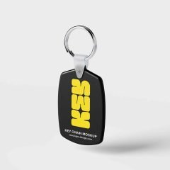 Plastic-Key-Chain-Mockup